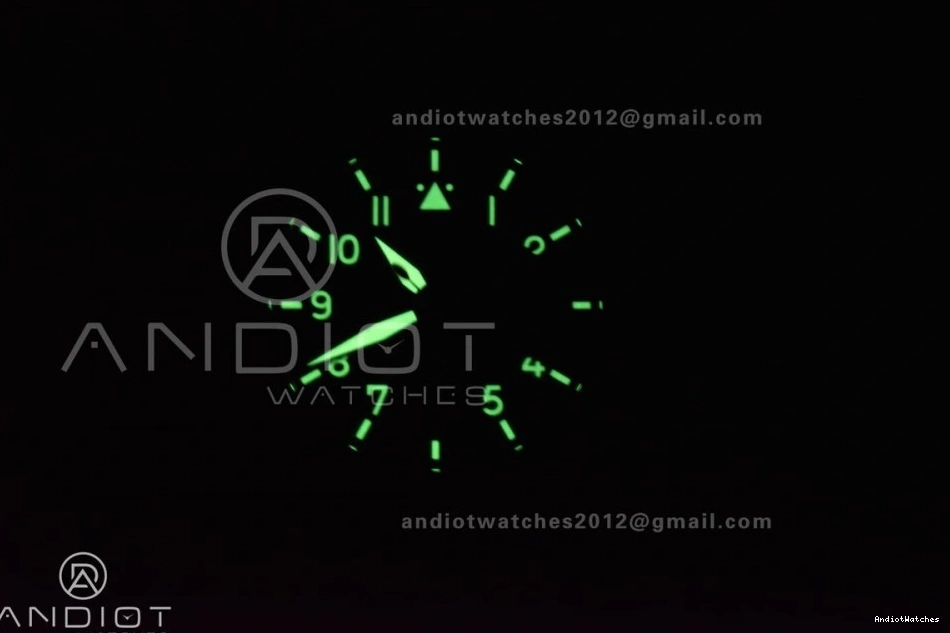 Strap 1:1 on A Real Edition Bronze Minimalist 519 Pilot Big IW501005 Leather ZF Brown Black Dial Best 0302